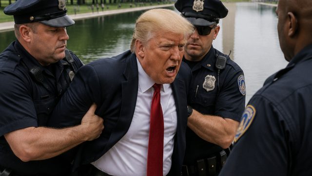 Controversy Erupts at Trump’s Reflecting Pool Amidst Arrest | 8 togel cina, iotogel