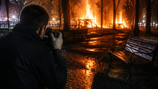 Investigation Underway After Late-Night Blaze in Downtown Park | live casino online, tokyo slot88 jo