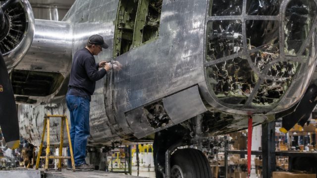 Reviving History: B-24 Liberator's Restoration Progress at Mighty Eighth Museum | primebet88, sensa1