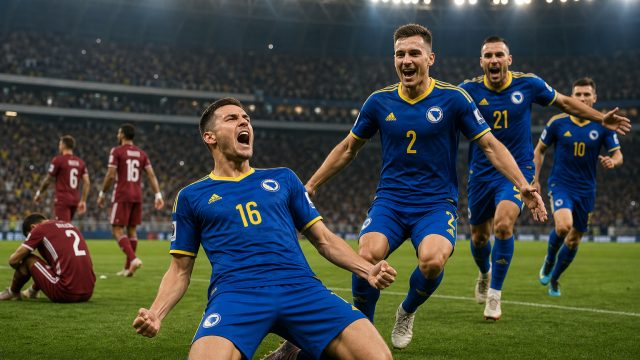 Bosnia-Herzegovina Triumphs Over Qatar in World Cup Match | 1001toto togel, samgong online, pokerlou
